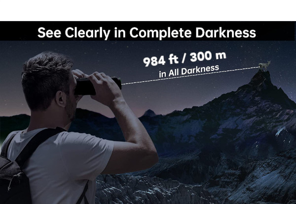 See in 100% Darkness